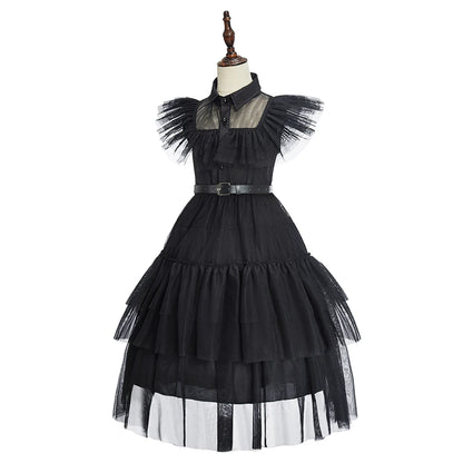 Girls Halloween Carnival Princess Cosplay Costumes Child Birthday Party Dress Kids Clothes Baby School Ball Gown Summer Dresses