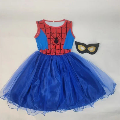 Movie Children Spidergirls Spider Girls Costumes Cosplay Kids Fancy Dress Christmas New Year Party Clothing