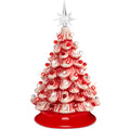 Peppermint w/ Red and White Lights