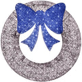 Silver/Blue