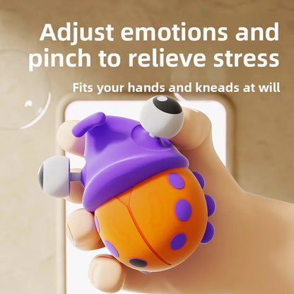 Pop Out Eye Insect Squeeze Toy Cartoon Animal Squishy Fidget Toy Create Pinch Stress Relief Toy Fun Desktop Decoration Gift