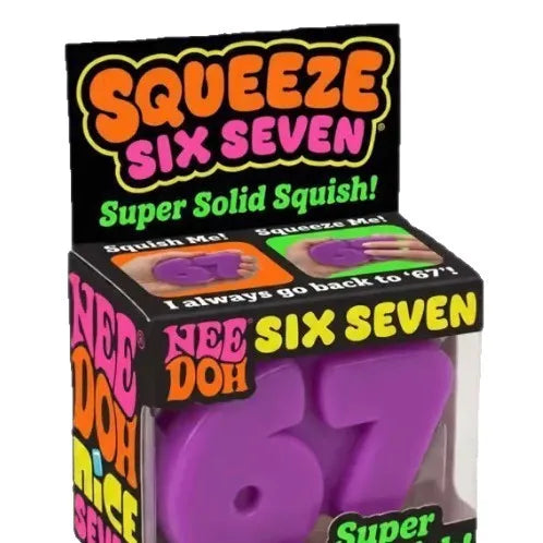 New Style Number 67 TPR Squishy Toy Set, Creative Soft Squeeze Fidget Toys For Stress Relief And Daily Relaxation