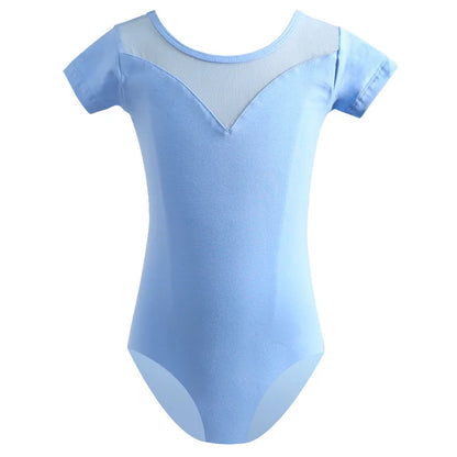 Children Ballet Costume Leotards for Girls Dance Wear Ballet Tutu Gymnastics Romper Dance Outfits with Skirt Kids Clothes