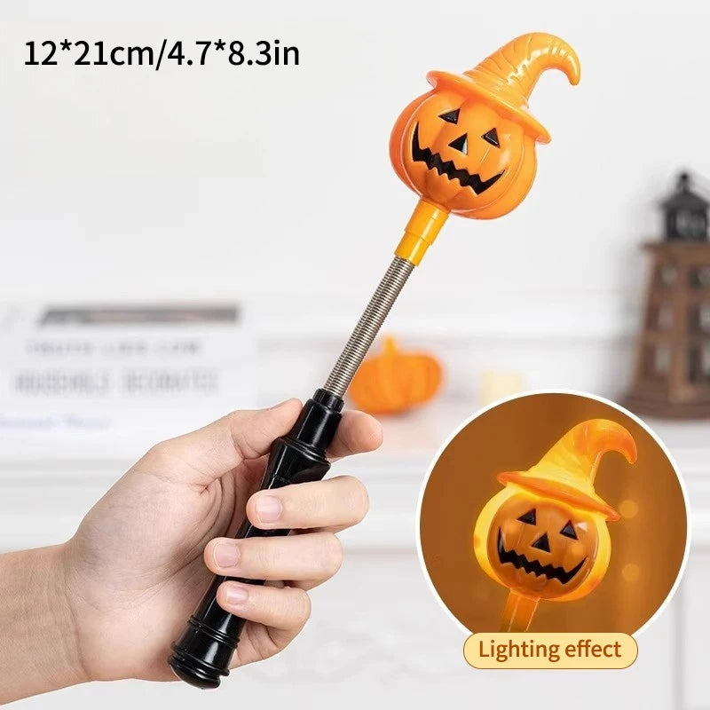 Halloween Shakeing Stick Glow in The Dark Luminous Glow Sticks Halloween Party Favors Day of The Dead Cosplay Party Accessories
