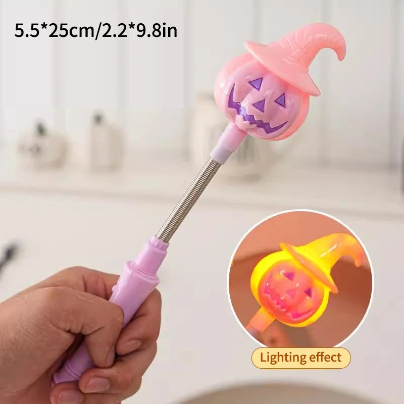 Halloween Shakeing Stick Glow in The Dark Luminous Glow Sticks Halloween Party Favors Day of The Dead Cosplay Party Accessories