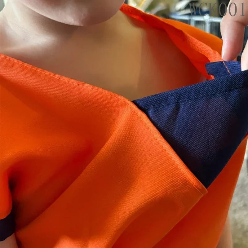 Halloween Adult Kids Son Goku Cosplay Costumes Suits Krillin Outfits Anime Party Child Costumes Tail Wrister Super Saiyan Wig