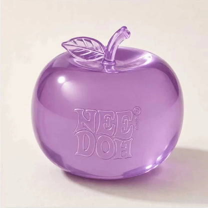 Needoh Apple Stress Ball Slow Rebound Squeeze Toy Relaxing and Interesting Gifts Squeeze Toy Soft Jelly Senses Gifts For Adult