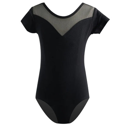 Children Ballet Costume Leotards for Girls Dance Wear Ballet Tutu Gymnastics Romper Dance Outfits with Skirt Kids Clothes