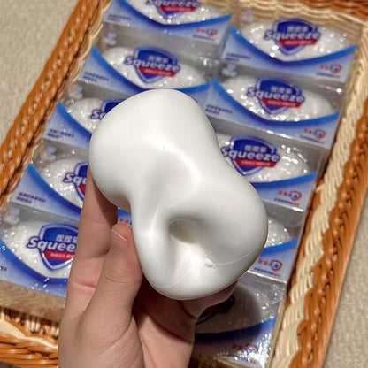 Soap Ball Crunchy Squishy Fidget Toys Homemade Soft No Rebound Squeeze Stress Ball Anti Stress Release Hand Relax Toy for Adult