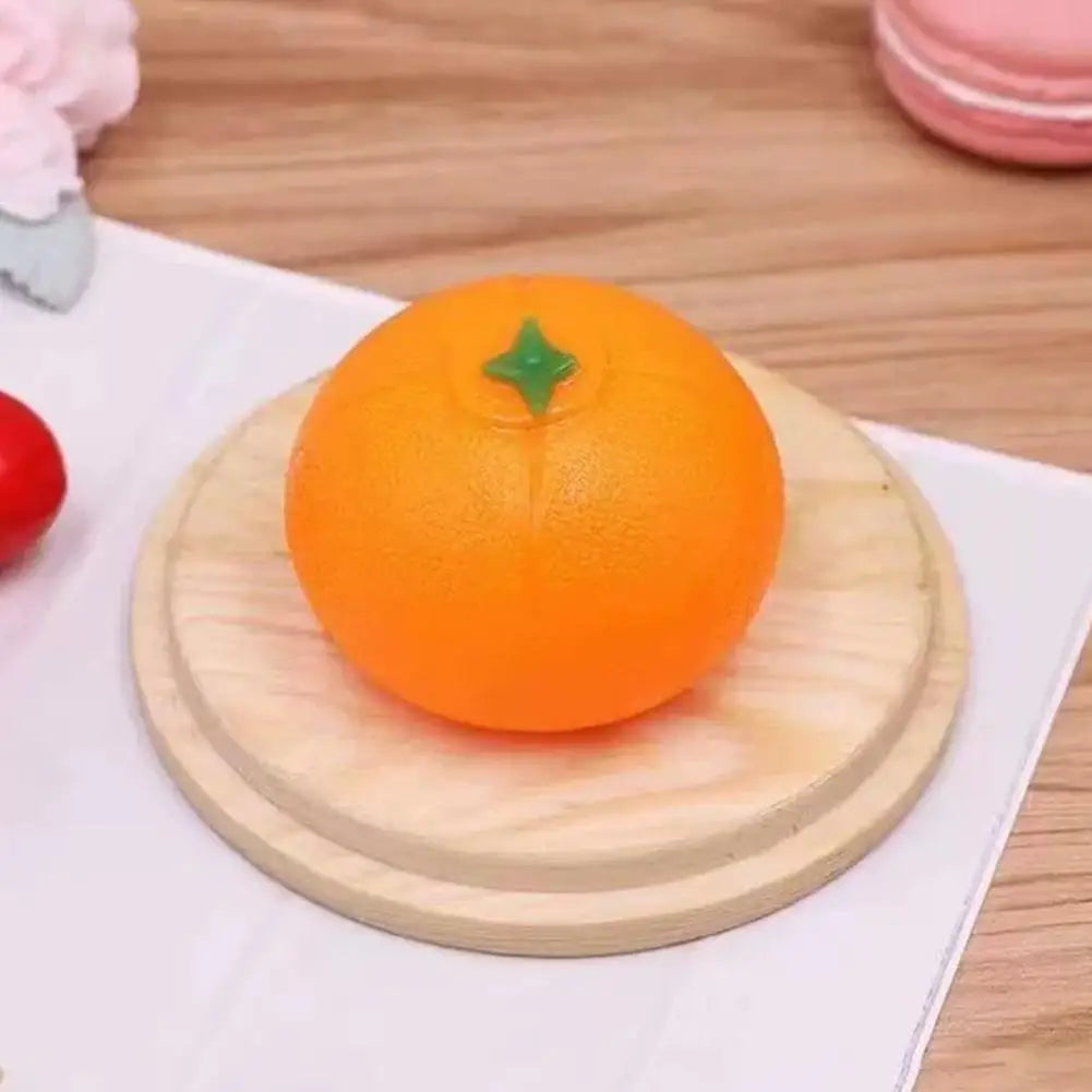 Simulation Fruit Squeeze Water Ball Tomato Strawberry Sensory Stress Relief Toy Funny Soft Squishy Birthday Gift for Kids