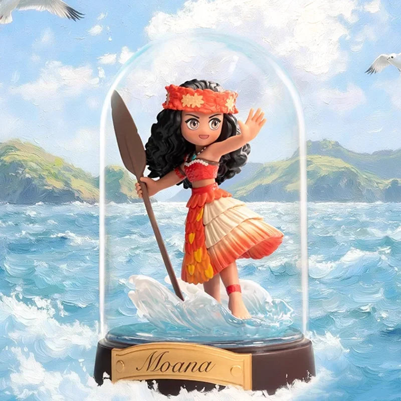 Pop Mart Disney Princess Create Your World Series Blind Box Guess Bag Mystery Box Toys Doll Cute Anime Figure Desktop Ornaments