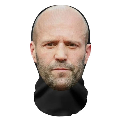 3D Printed Celebrity Realistic Face Mask Stretch Mesh Full Face Mask Men Role Play Headdress Hip Hop Balaclava Cosplay Mask