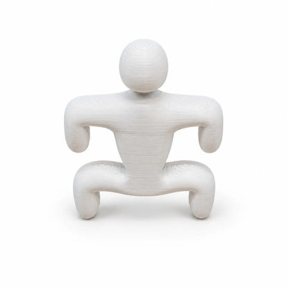 Meccha Chameleon Figure, Paintable 3D Chameleon Character Statue With Multiple Poses Decor