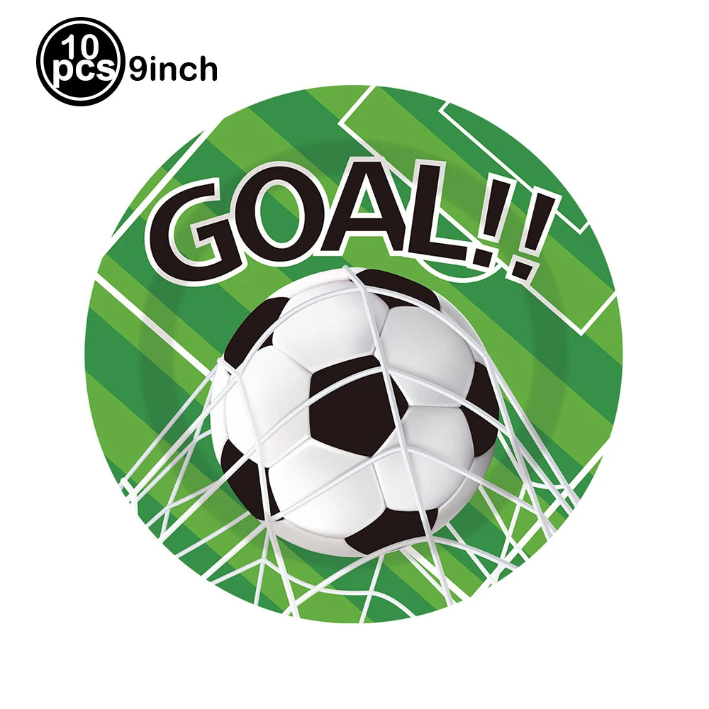 Soccer Ball Paper Napkins Football Disposable Cocktail Napkins for Soccer Theme Birthday Wedding Baby Shower Party Supplies