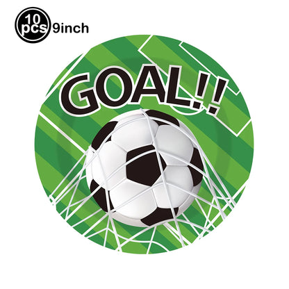 Soccer Ball Paper Napkins Football Disposable Cocktail Napkins for Soccer Theme Birthday Wedding Baby Shower Party Supplies