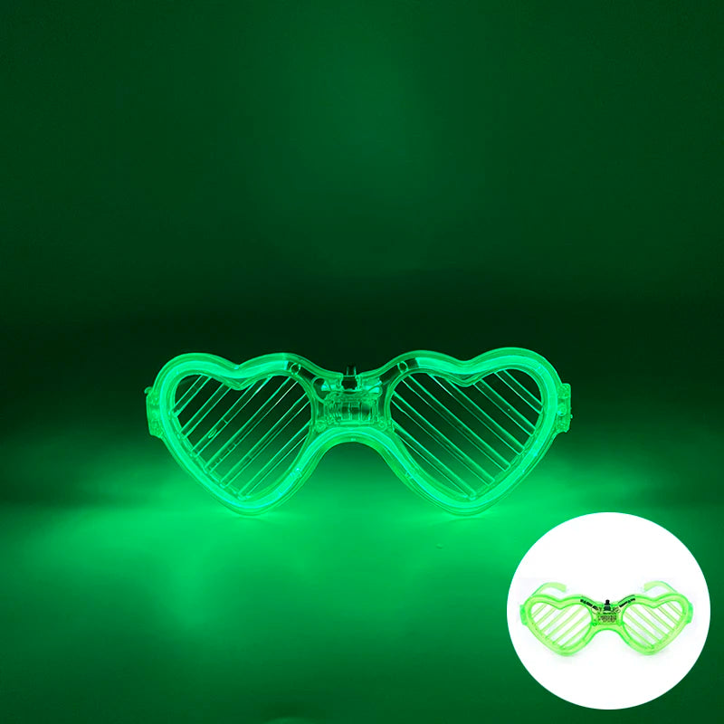 New Cool Wireless Glowing LED Light Up Glasses For Rave Festival Party Luminous Neon Mosaic Sunglasses Club Disco Eye Glasses