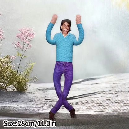Michael Jackson Plush Bendable Abstract Joint Mobility Stuffed Ornament Hot Figure Cosplay Prop Flexible Collection Favor Gift