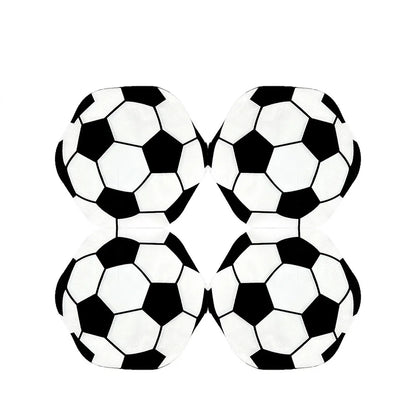 Soccer Ball Paper Napkins Football Disposable Cocktail Napkins for Soccer Theme Birthday Wedding Baby Shower Party Supplies
