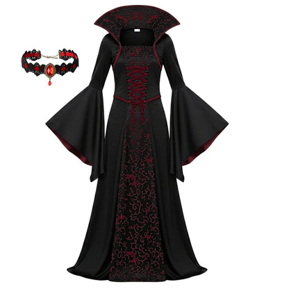 2026 Girl Ghost Bride Gothic Halloween Cosplay Dress Up Kid Costume Kids Carnival Party Clothes Party Gifts