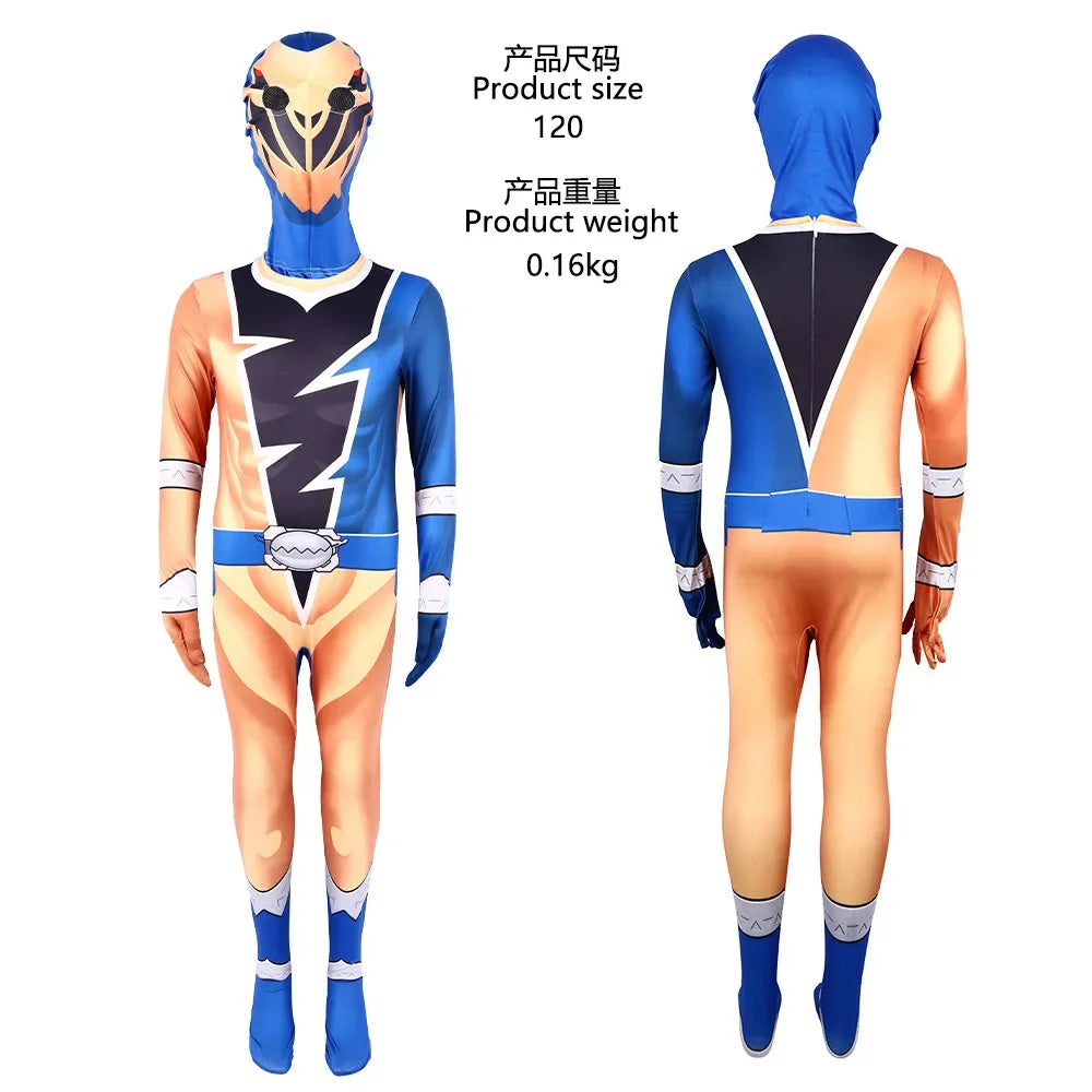 Adult Kids Morpher Superhero Samurai Sentai Shinkenger Rangers Cosplay Fantasia Halloween Costume Mask for Men Boy