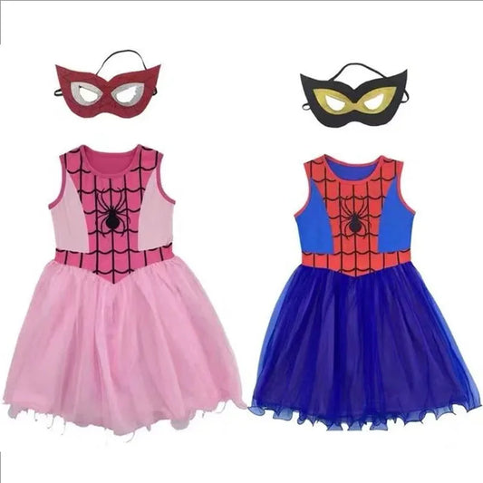 Movie Children Spidergirls Spider Girls Costumes Cosplay Kids Fancy Dress Christmas New Year Party Clothing