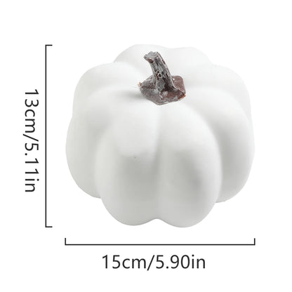 1Pcs Artificial Pumpkin Vegetable for Thanksgiving Halloween Decorations Autumn Garden Home Decor Dining Table Center Ornament