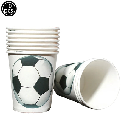 Soccer Ball Paper Napkins Football Disposable Cocktail Napkins for Soccer Theme Birthday Wedding Baby Shower Party Supplies