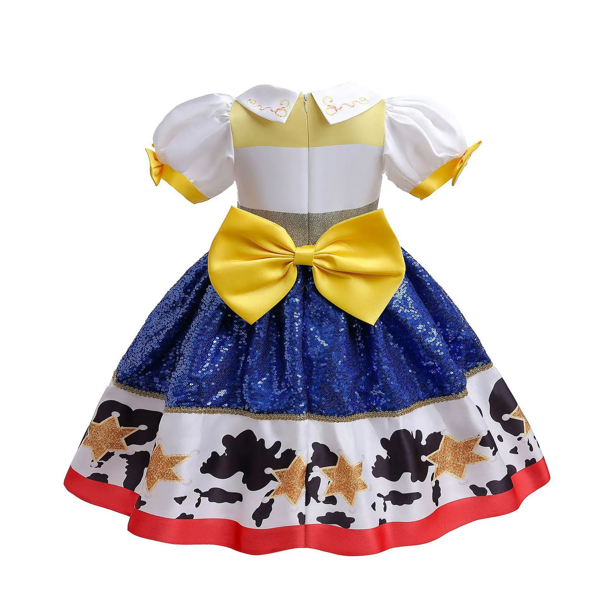 Girls 2026 New Moives Jessie Dress Cowgirl Halloween Cosplay Vestidos Costume Kids Fancy Party Outfit Clothes