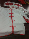 long white red