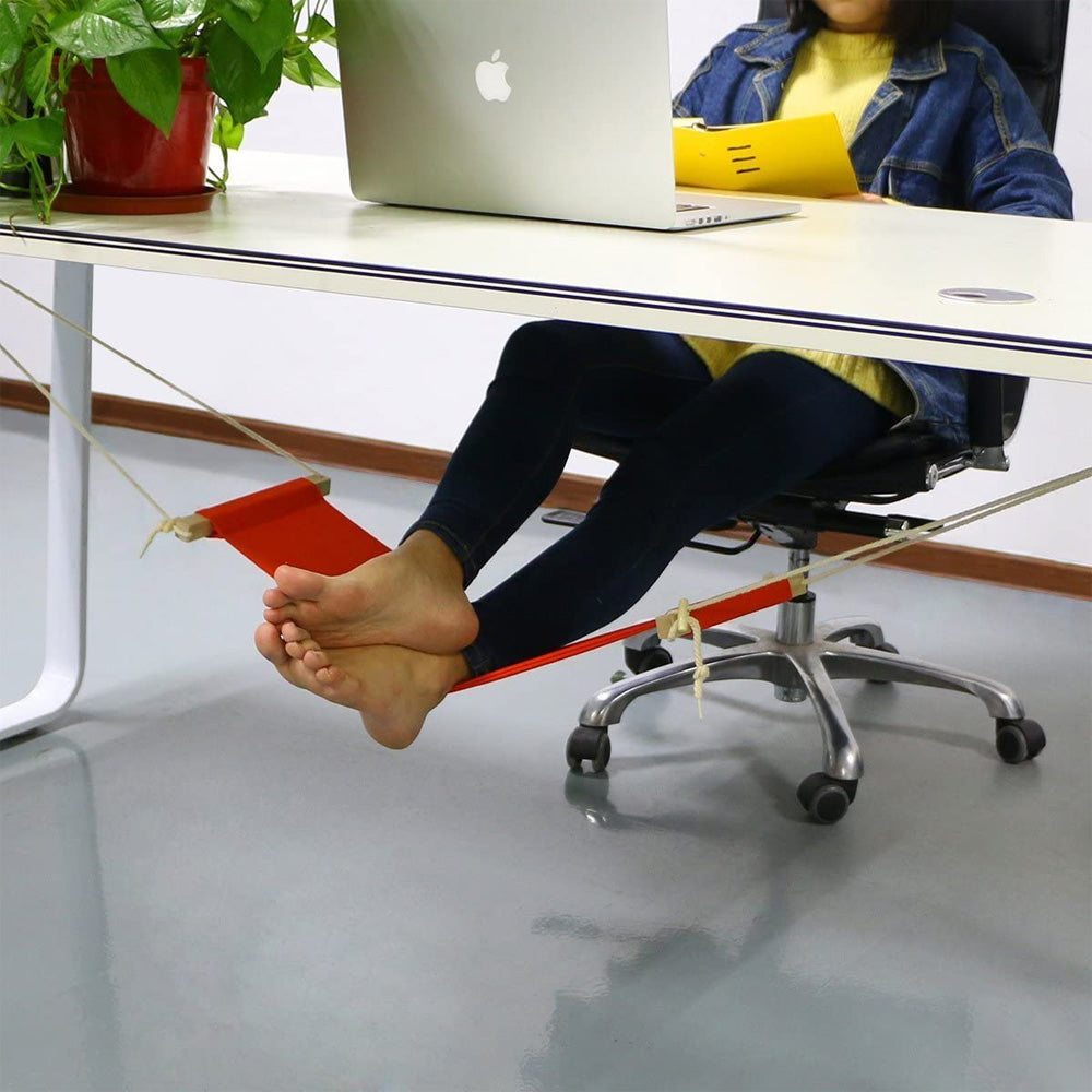 Adjustable Underdesk Foot Hammock – Perfect Office Gift for Comfort