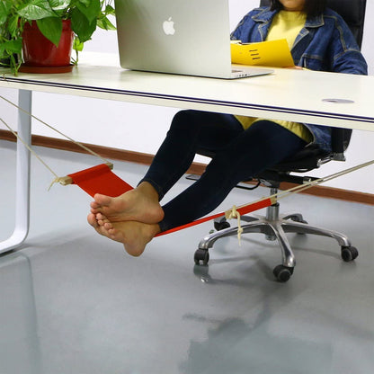 Adjustable Underdesk Foot Hammock – Perfect Office Gift for Comfort