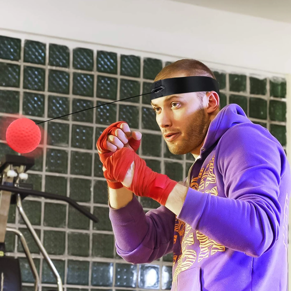 Boxing Reflex Ball Headband Set – Ideal Fitness & Boxing Gift for All Ages