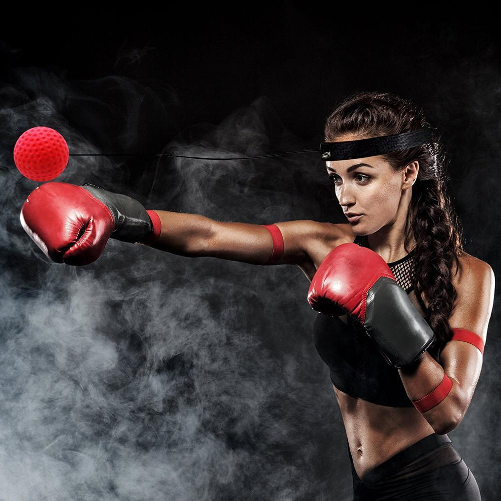 Boxing Reflex Ball Headband Set – Ideal Fitness & Boxing Gift for All Ages