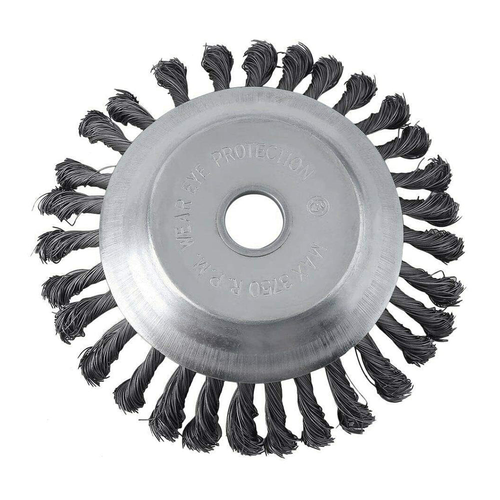Carbon Steel Weed Brush & Trimmer – Durable Metal Weed Eater for Efficient Garden Maintenance