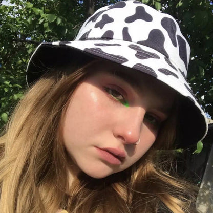Cow Print Bucket Hat – Ideal Summer Gift for All Ages
