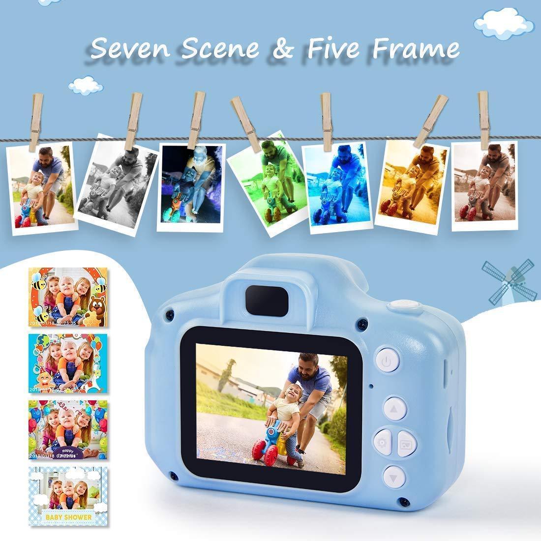 Shockproof Kids Camera - Durable Digital Photography Gift for Children