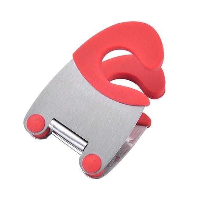 Spatula Holder Pot Clip - Adjustable Kitchen Utensil Organizer | Perfect Cooking Gift