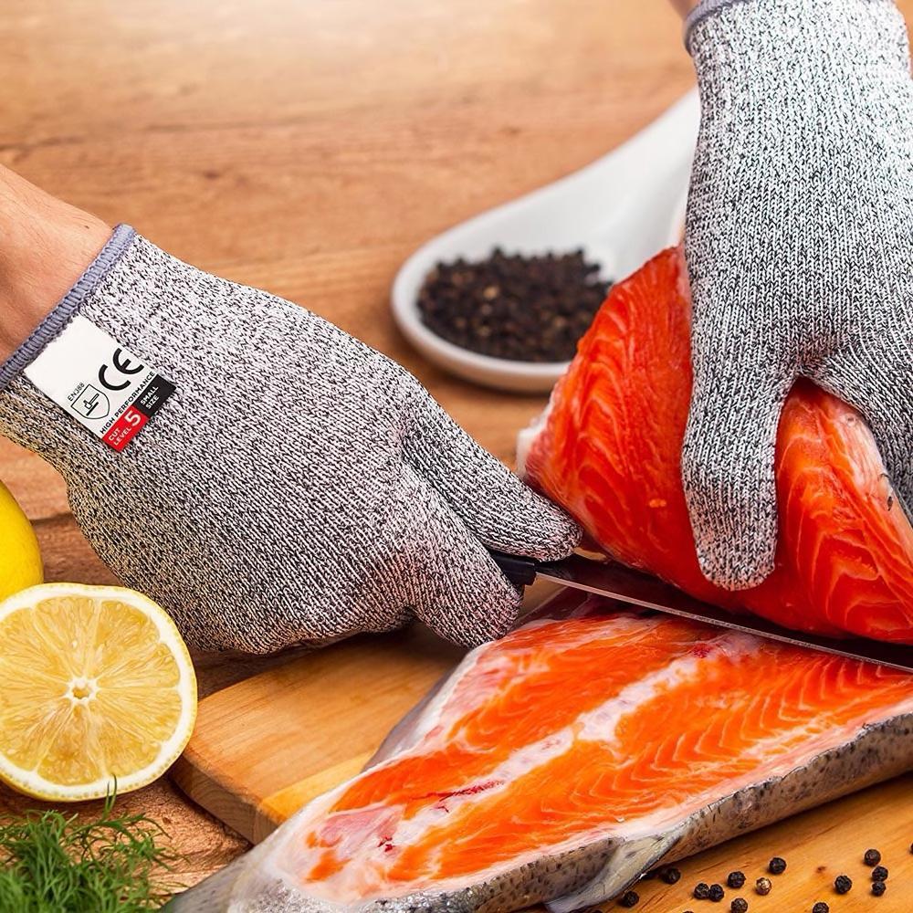 Cut Resistant Kitchen Gloves - Durable, Safe Cooking Gloves | Perfect Gift for Cooks & Chefs