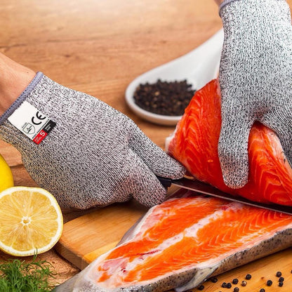 Cut Resistant Kitchen Gloves - Durable, Safe Cooking Gloves | Perfect Gift for Cooks & Chefs