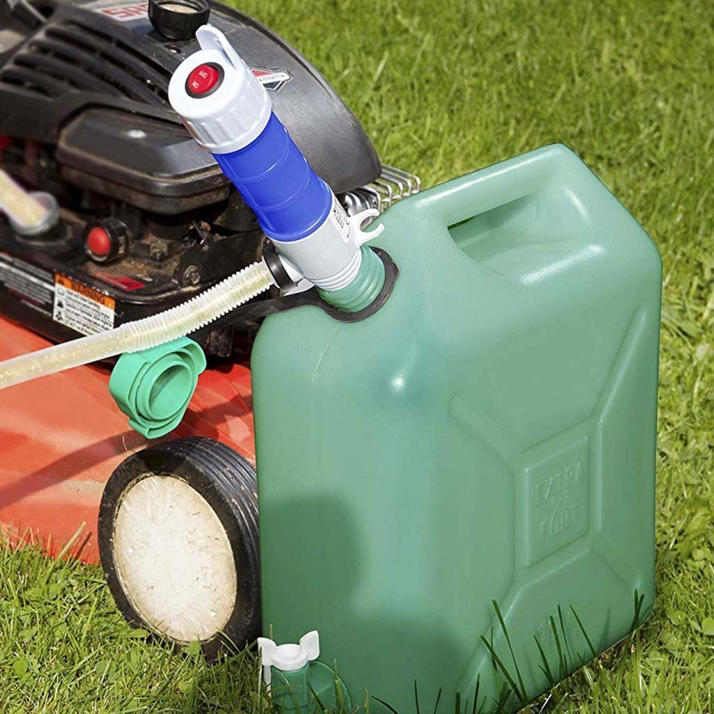 Electric Liquid Transfer Pump & Siphon - Electric Hand Pump, Battery Powered Siphon Pump for Gas, Fuel, Diesel, Water