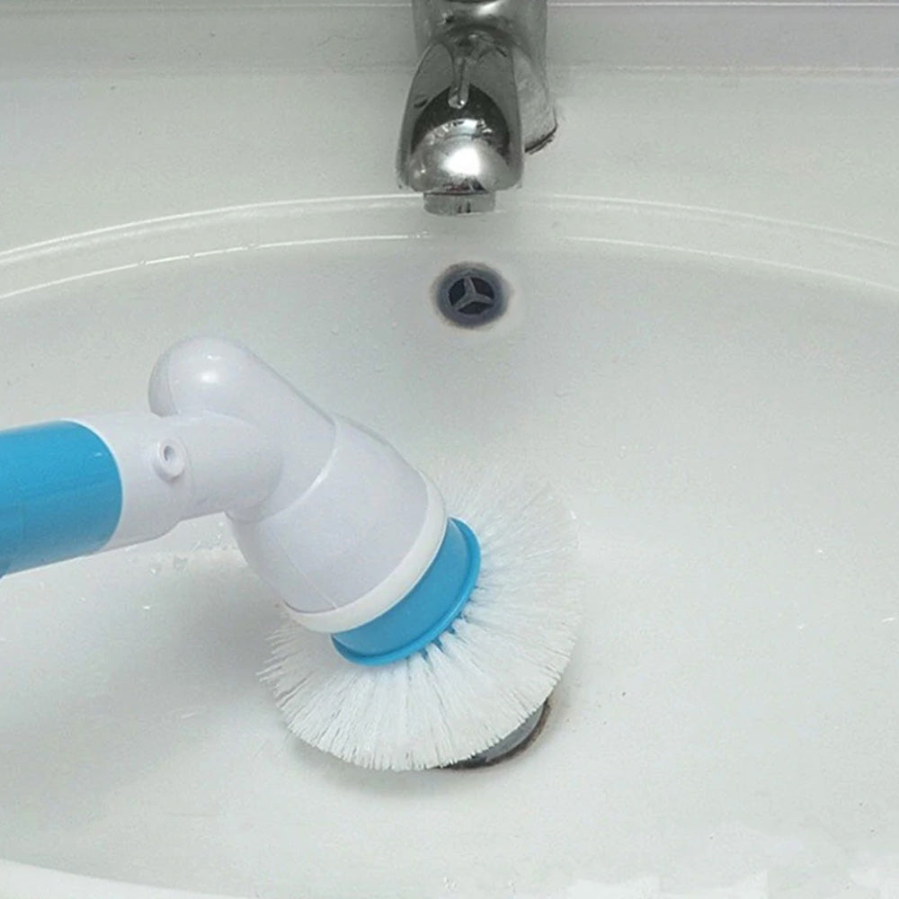 Extendable Cordless Power Scrubber For Bathrooms & Kitchen