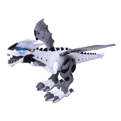 Fire Breathing Roaring Dragon Toy - Interactive Walking Dinosaur