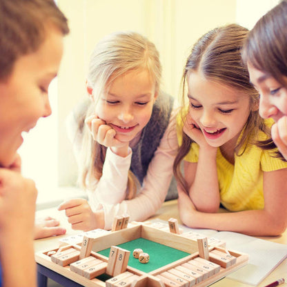 FlipBlock Wooden Board Game - Ultimate Family Flip Block Game