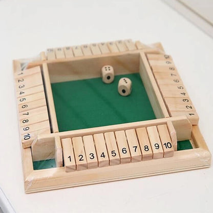 FlipBlock Wooden Board Game - Ultimate Family Flip Block Game