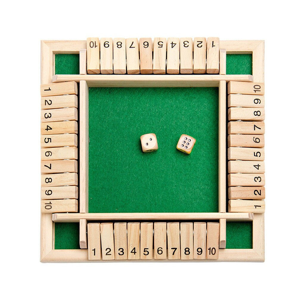 FlipBlock Wooden Board Game - Ultimate Family Flip Block Game