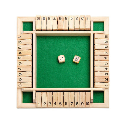 FlipBlock Wooden Board Game - Ultimate Family Flip Block Game
