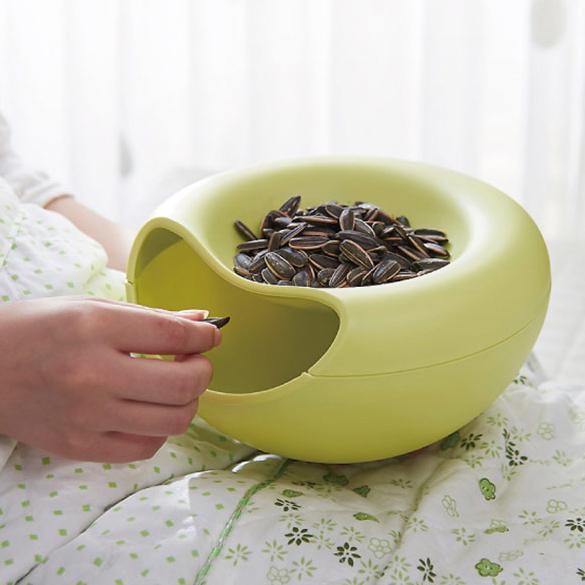 Plastic Pistachio Nut Bowl - Perfect Gift for Nut Lovers