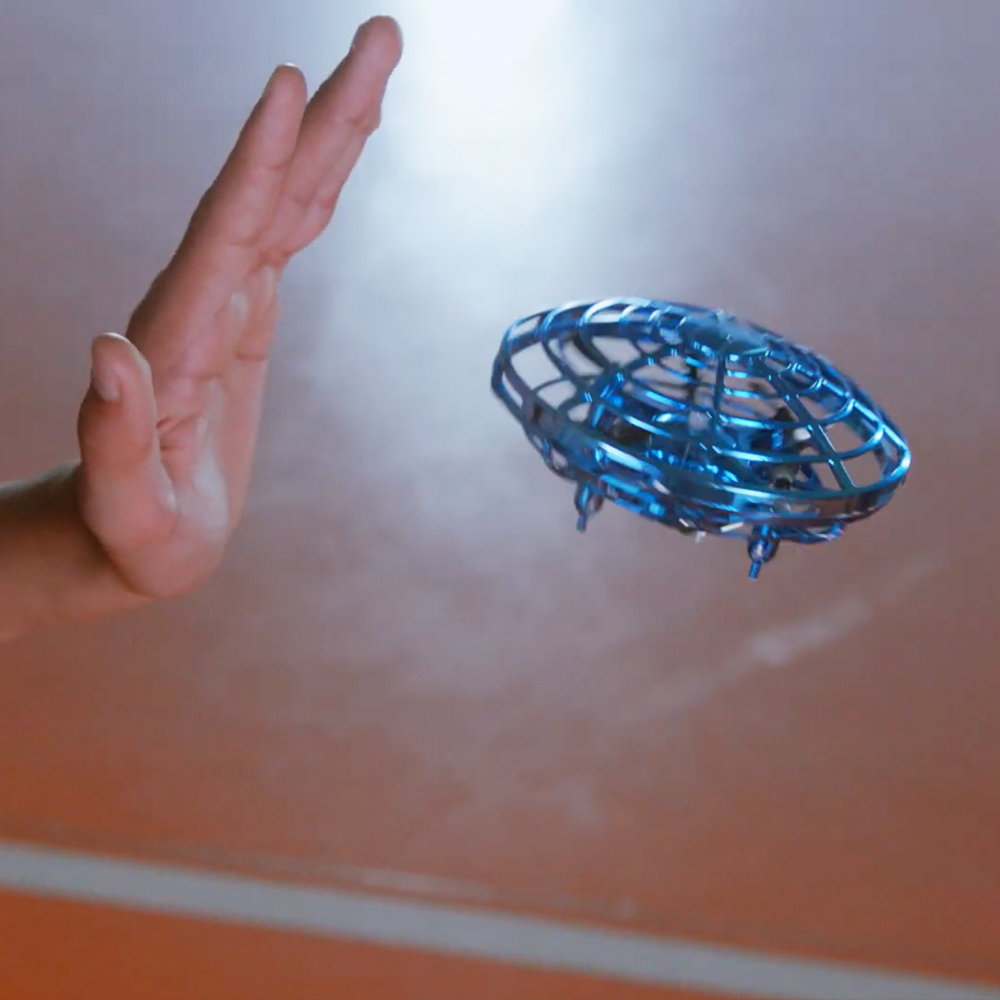 UFO Drone Toy for Kids - Durable & LED Night Flight