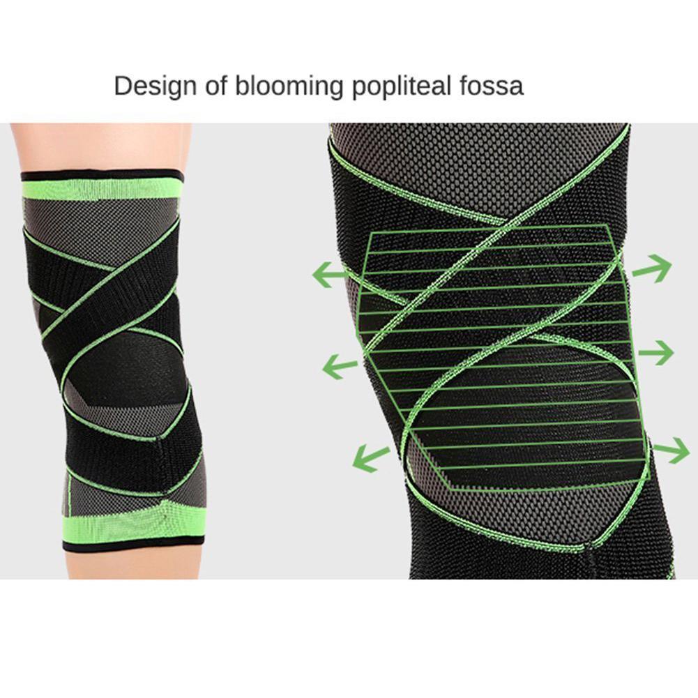 3D Adjustable Knee Brace – Ideal Gift for Athletes & Pain Relief