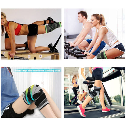 3D Adjustable Knee Brace – Ideal Gift for Athletes & Pain Relief